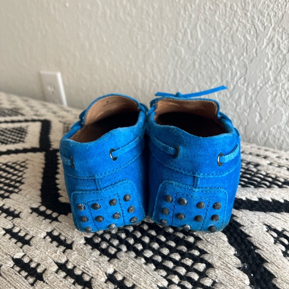 Tods Mens Suede Loafers - Picture 3 of 5